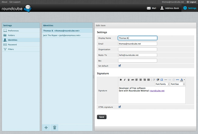 roundcube-identities